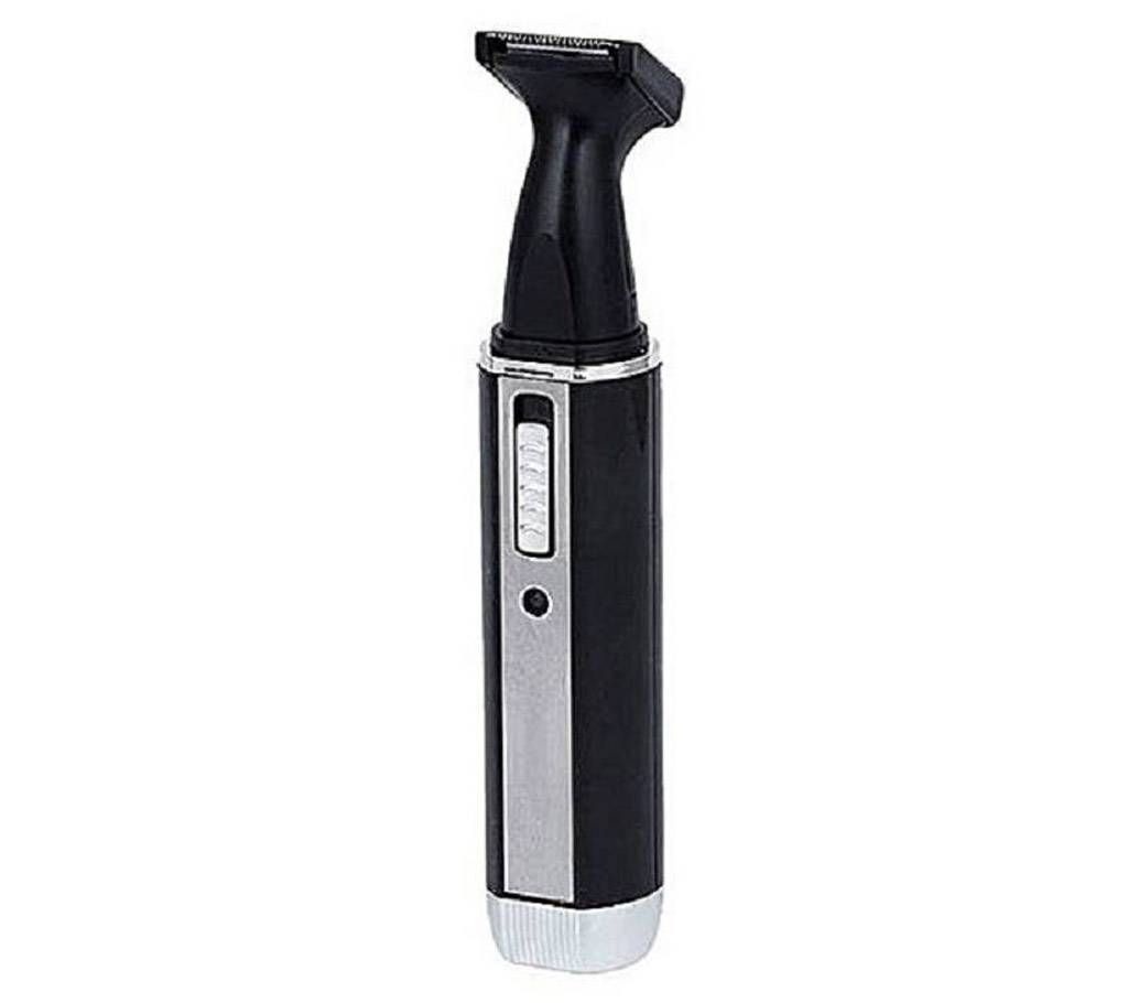 Kemei KM-6632 Kemei 2 in 1 Rechargeable Nose Trimmer - Black