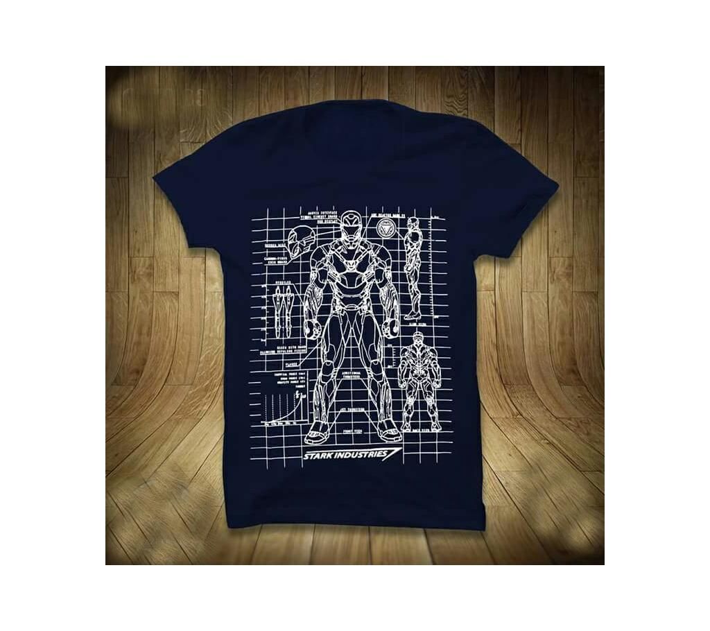 Human Body Menz Round Neck T-Shirt