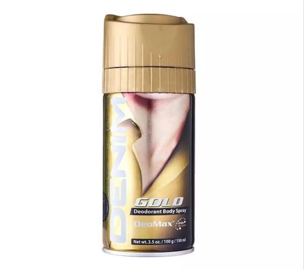 DENIM Gold Deodorant Body Spray for Men - 150ml