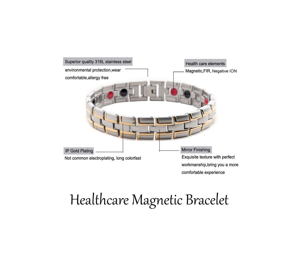 Original Magnetic Bracelet with Negative ION, FIR.