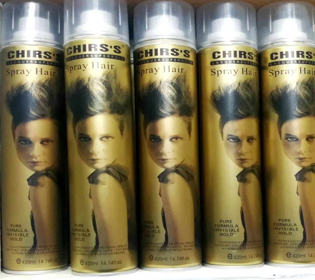 Chirs Spray Hair 420ml  China