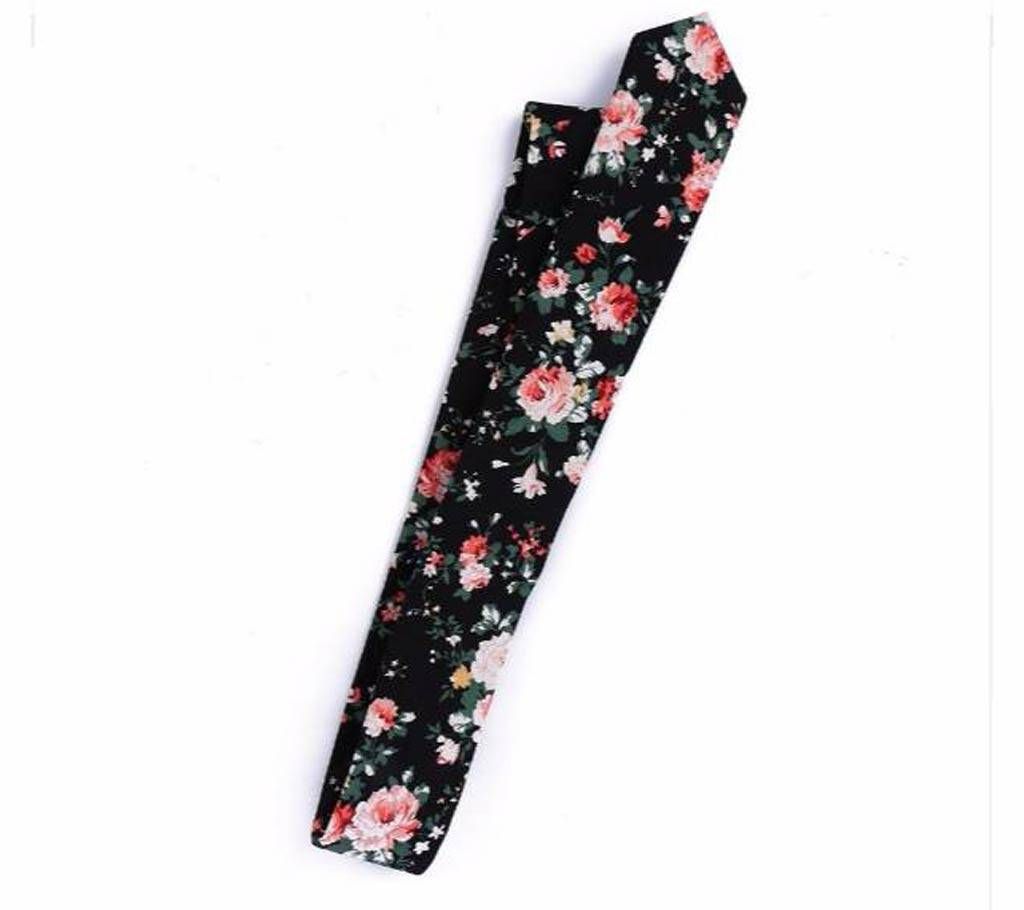 1PC Cotton Fashion Slim Tie