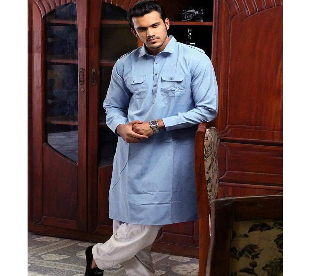 Mens Panjabi (Kabli Shaped) - Paste - MKP 14