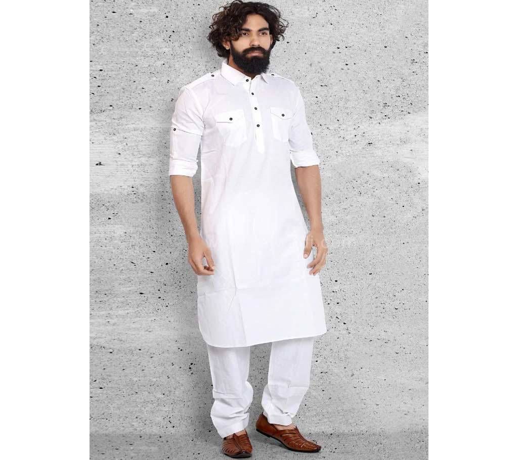 white color kabli for Man.