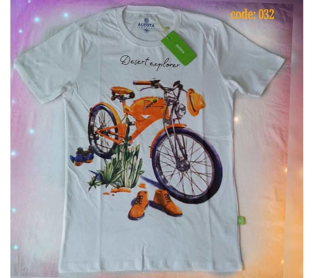 Desert explorer rubber print T-shirt
