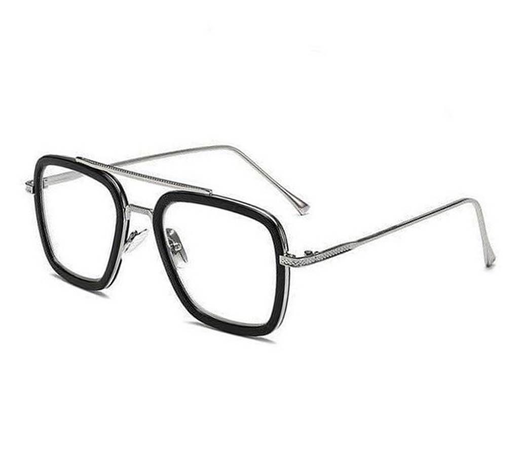 Black And Silver Steel Tony Stark Iron Man Cutout Sunglass for Men  SKA