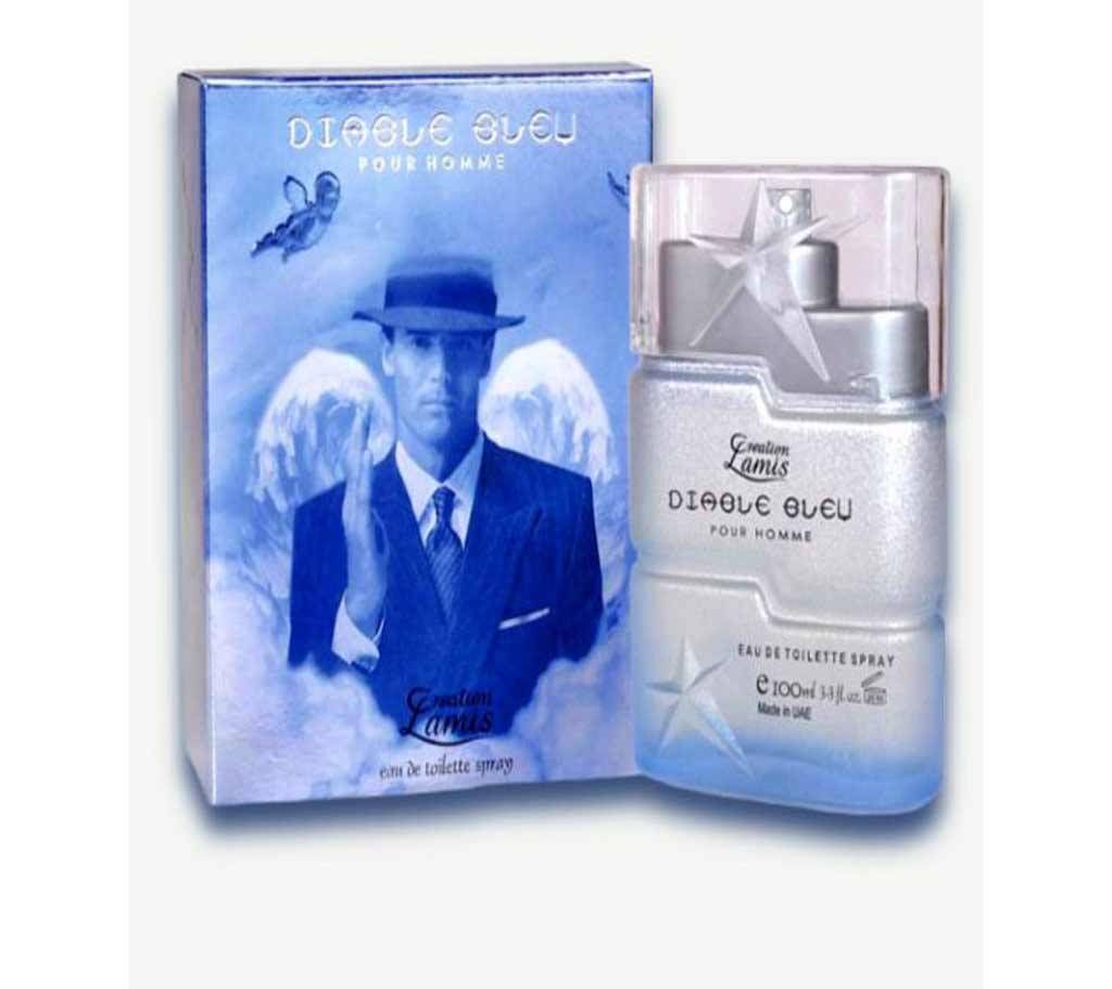Creation Lamis Perfume Diable Bleu Pour Homme - (100ml)-UAE 