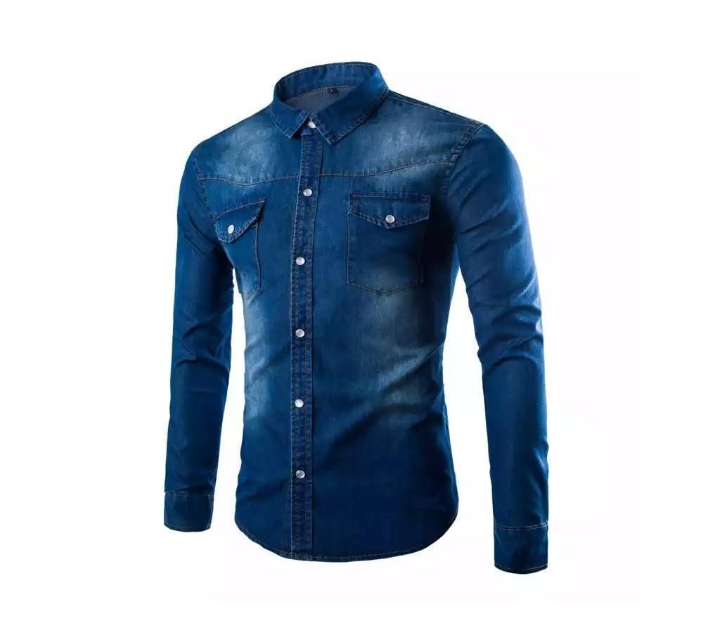 Brand New Full Sleeve Denim Shirt For Men