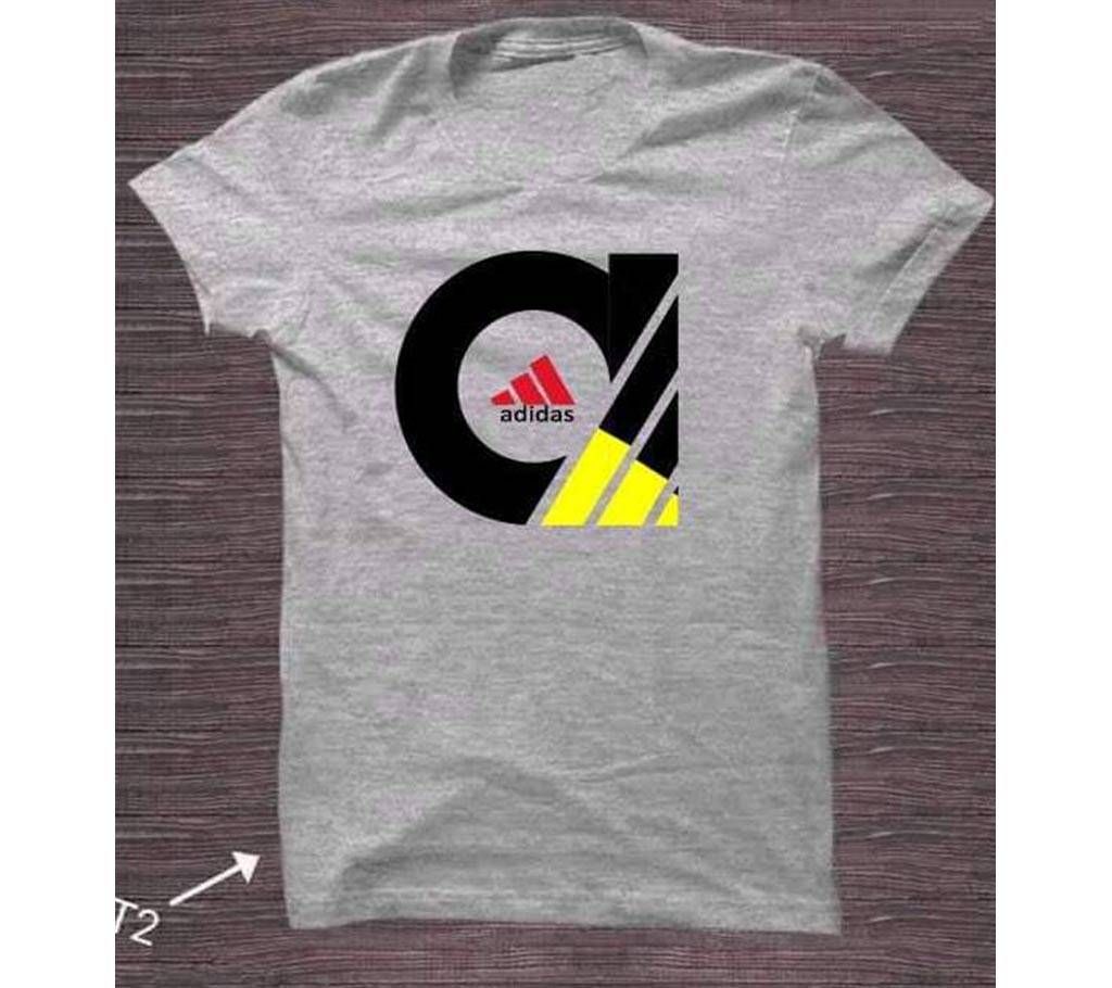 Men's Round Neck T-Shirt Adidas