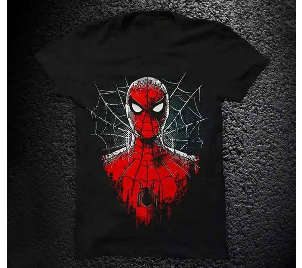 Spiderman Menz Round Neck T-Shirt