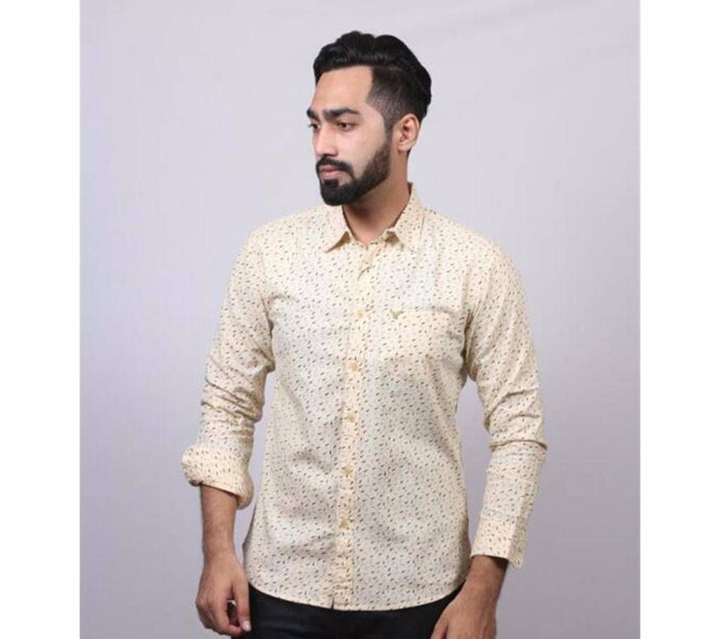 Printed Cotton Shirt for Men