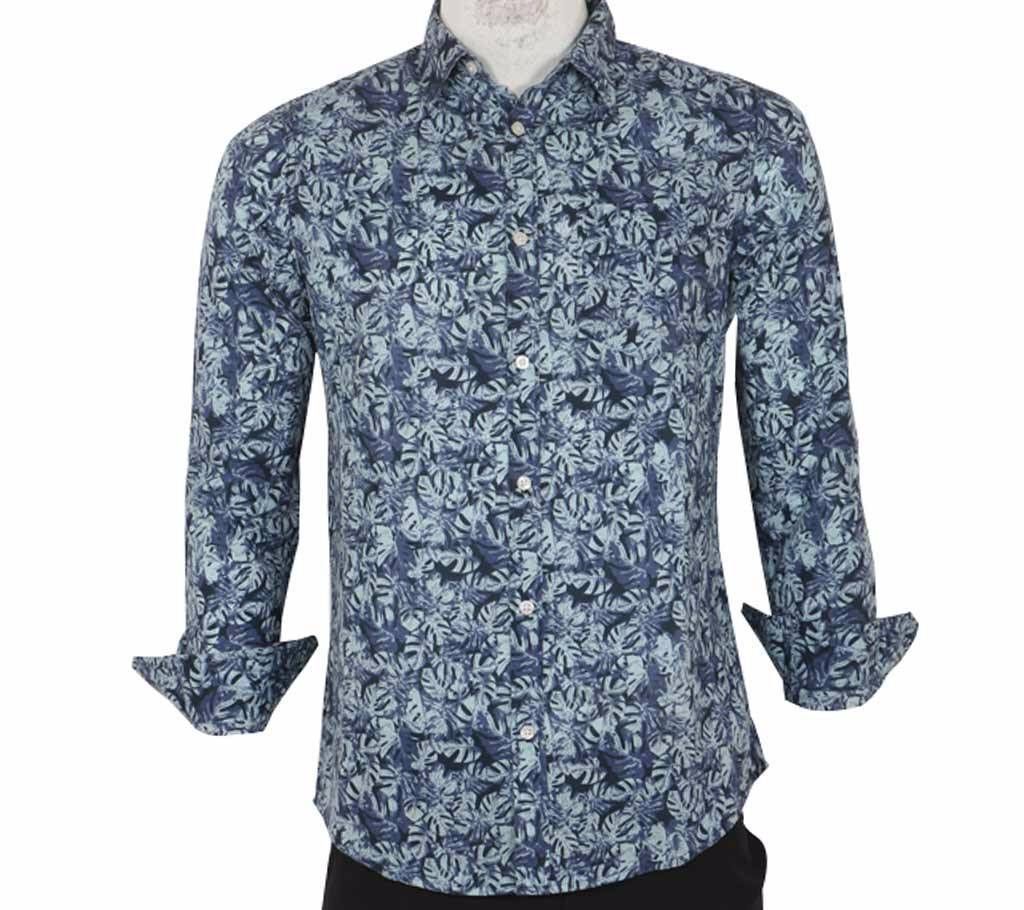 Casual Printed Cotton Shirt