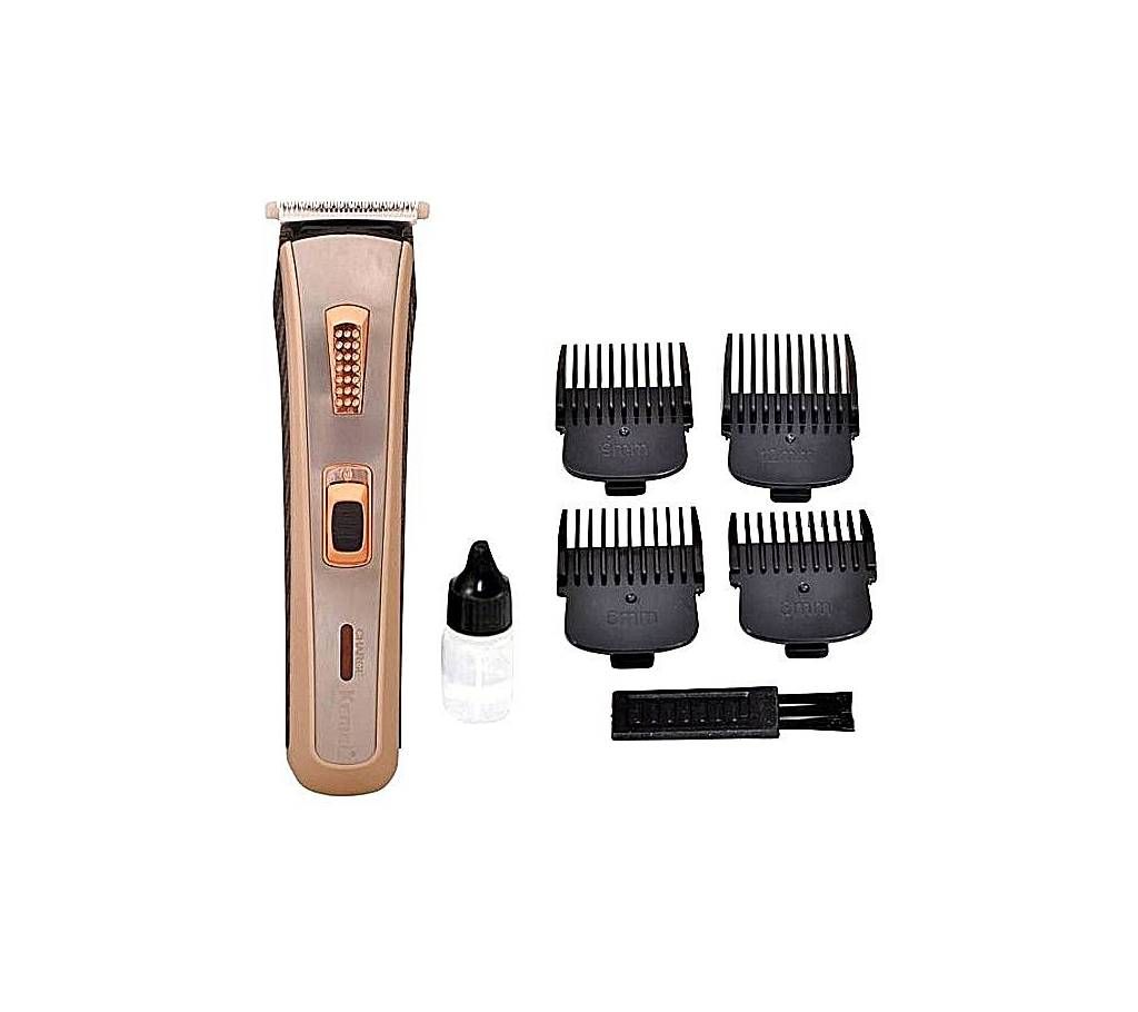 Kemei KM-5117 Cordless Trimmer - Golden
