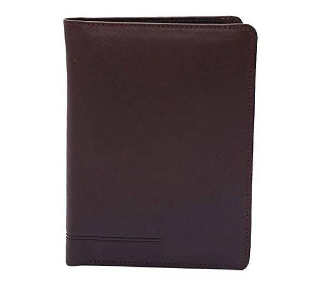 Saddle Brown Leather Wallet For Men