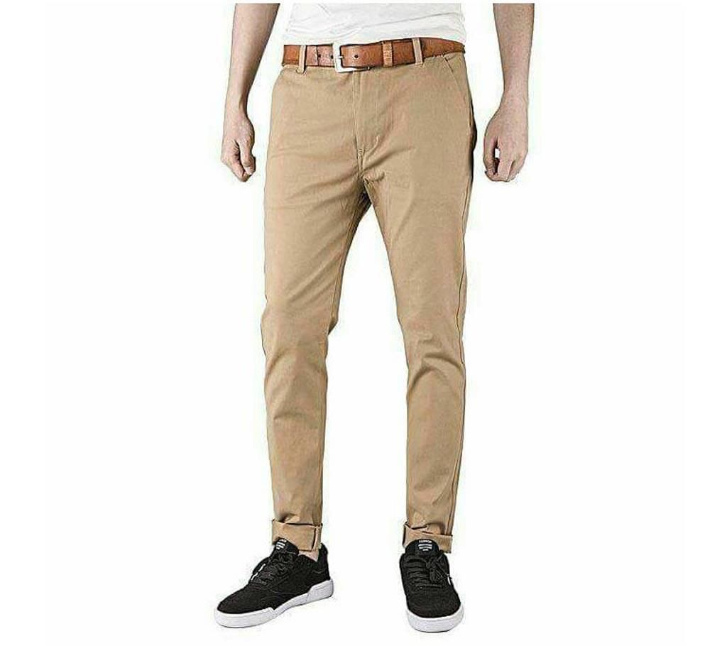 Twill long pant for men's