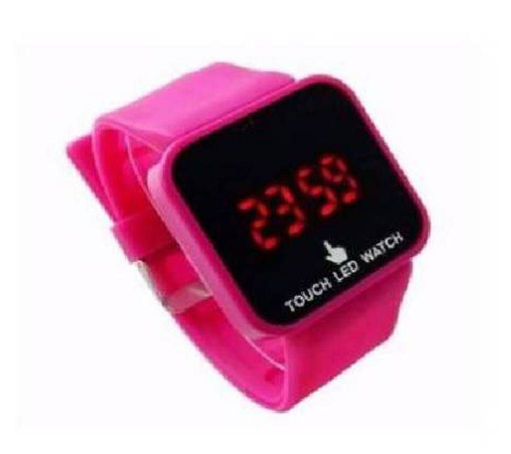 টাচ LED sports wrist watch