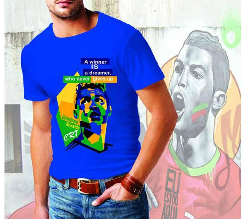 CR7 blue t-shirt