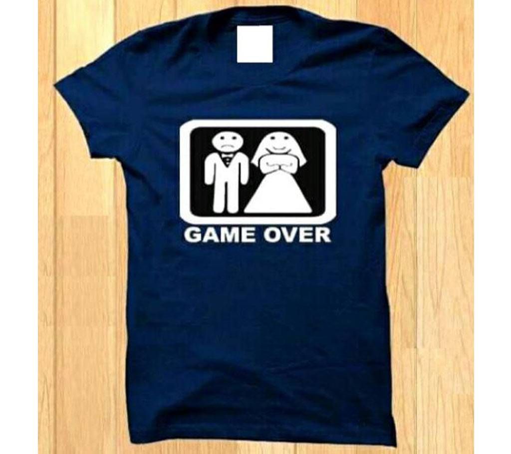 Game Over Half Sleeve T-Shirt