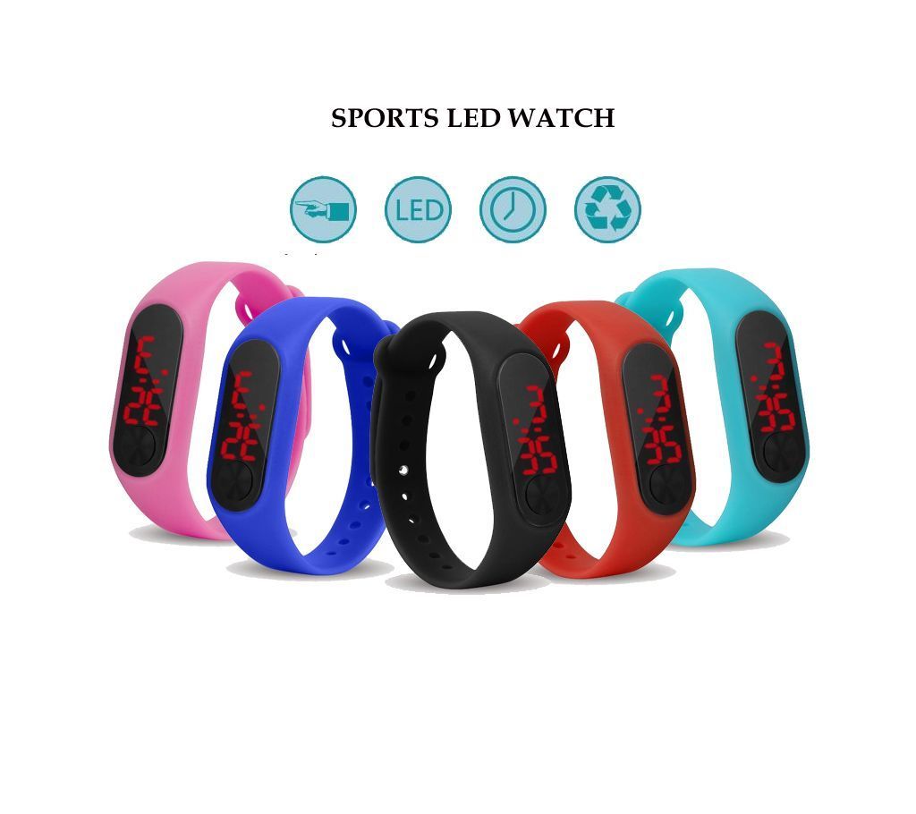 LED sports watch - 1 piece