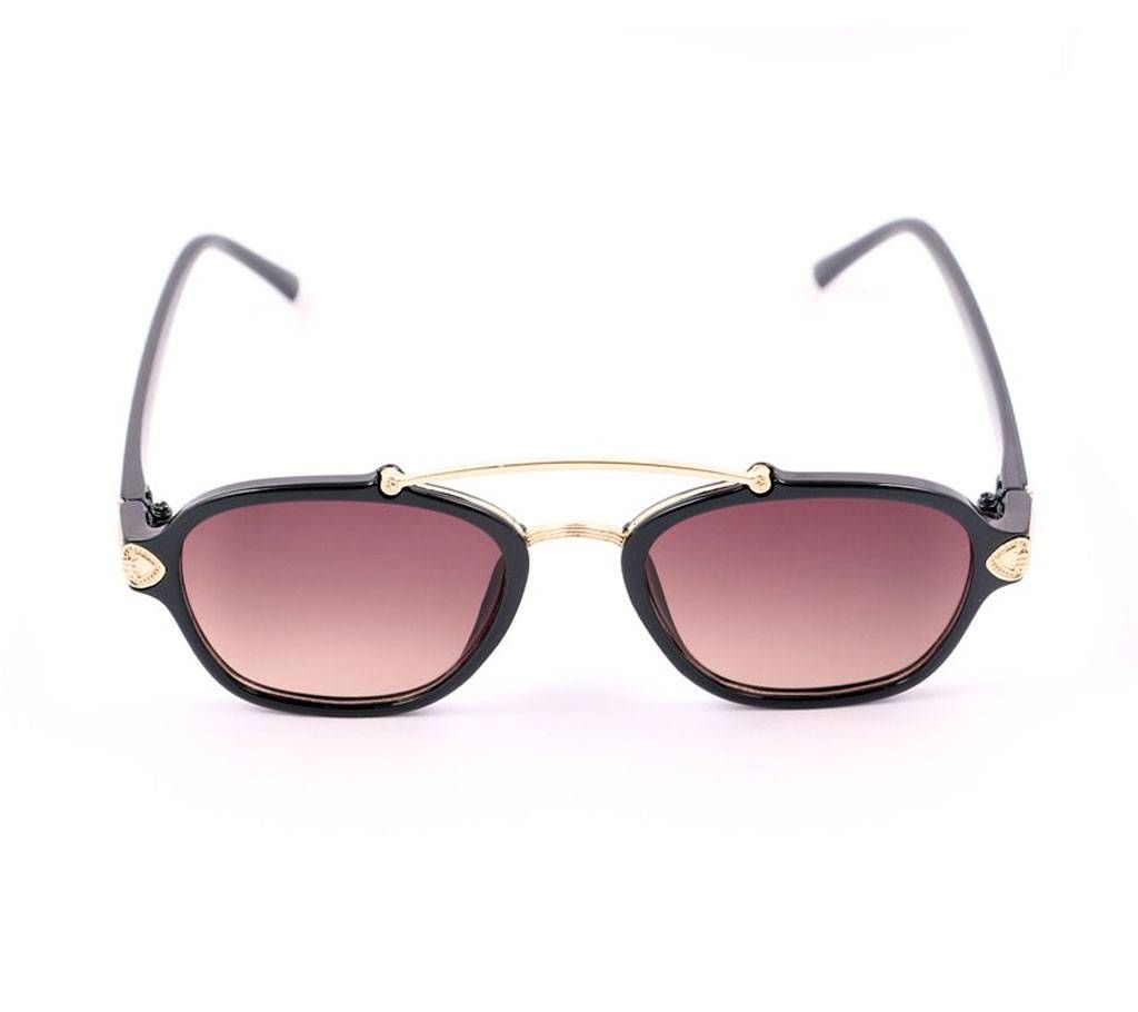 Flat Shaped Menz Metal Frame Sunglasses