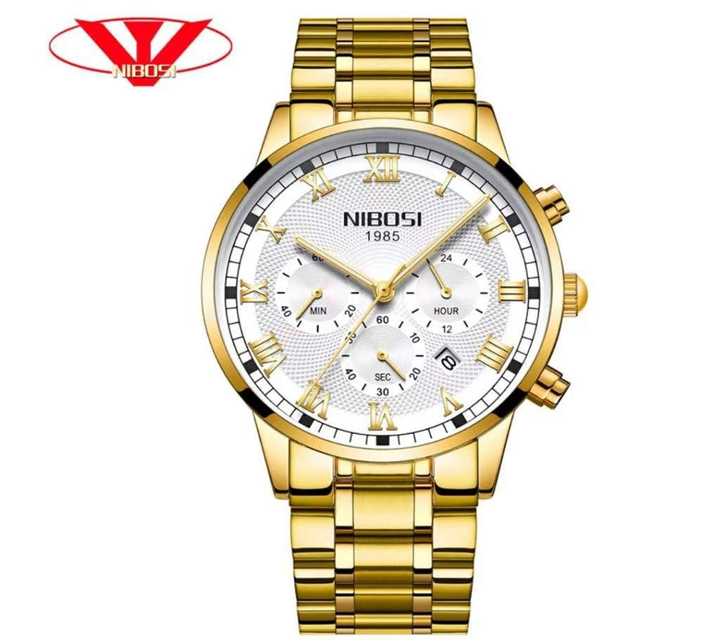 Nibosi NI-2339 Men Waterproof Date Quartz Military Wrist Watch