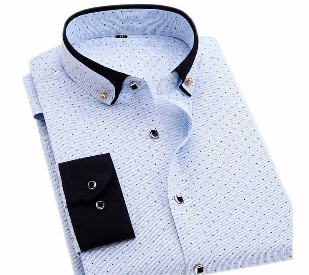 SK Bindu Gents Full Sleeve Casual Cotton Shirt 