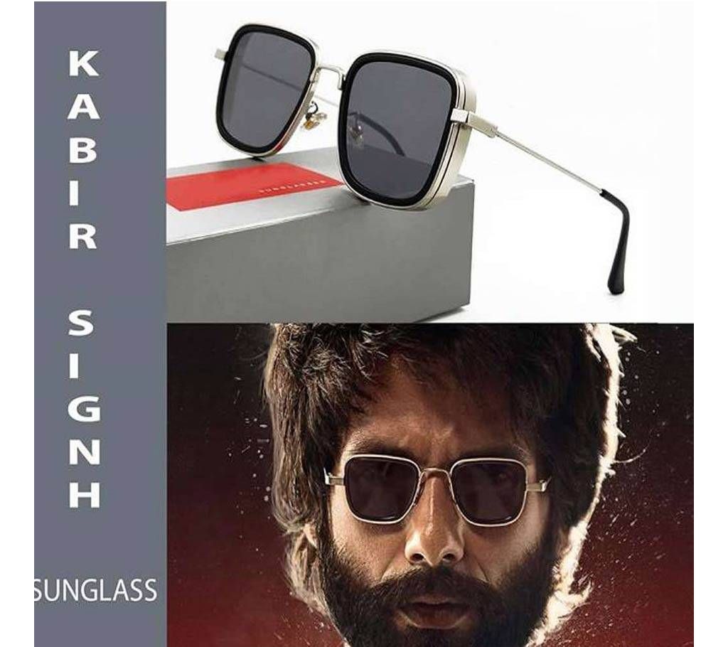 Blue Lens and Black frame Kabir Singh new version Sunglasses