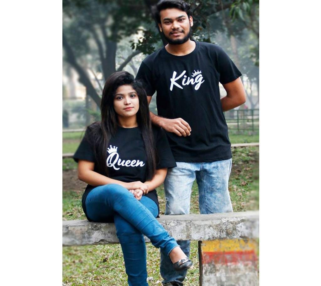Couple Design T-Shirt For Men and Women