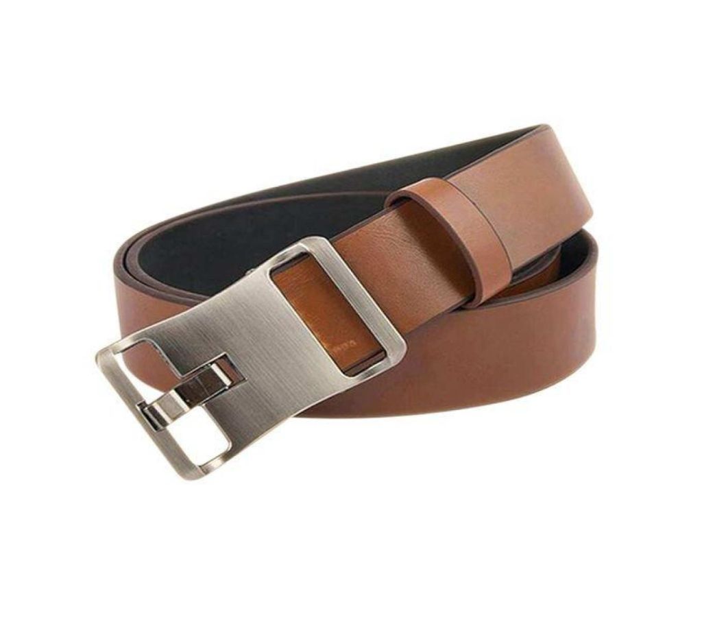 Brown Wise Dawei Leather Formal Belt For Men-CSB-30