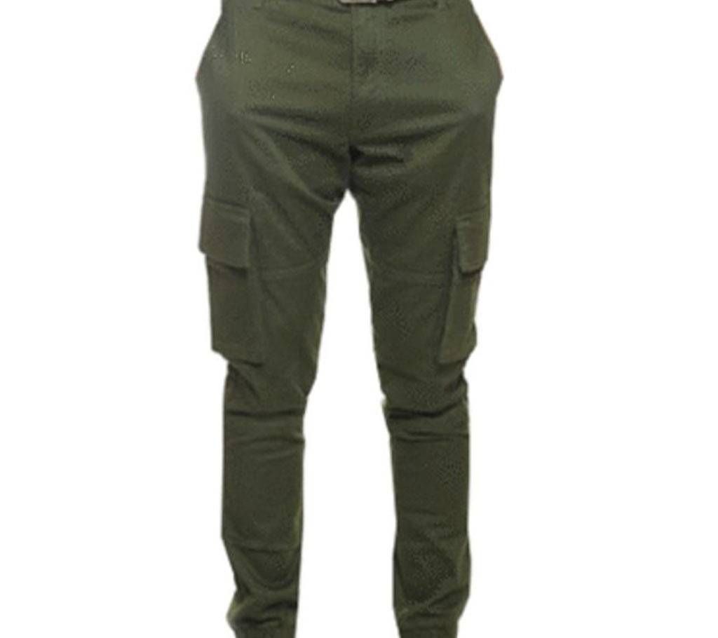 Slim-fit Stretchable Gabardine Mobile Pant For Men