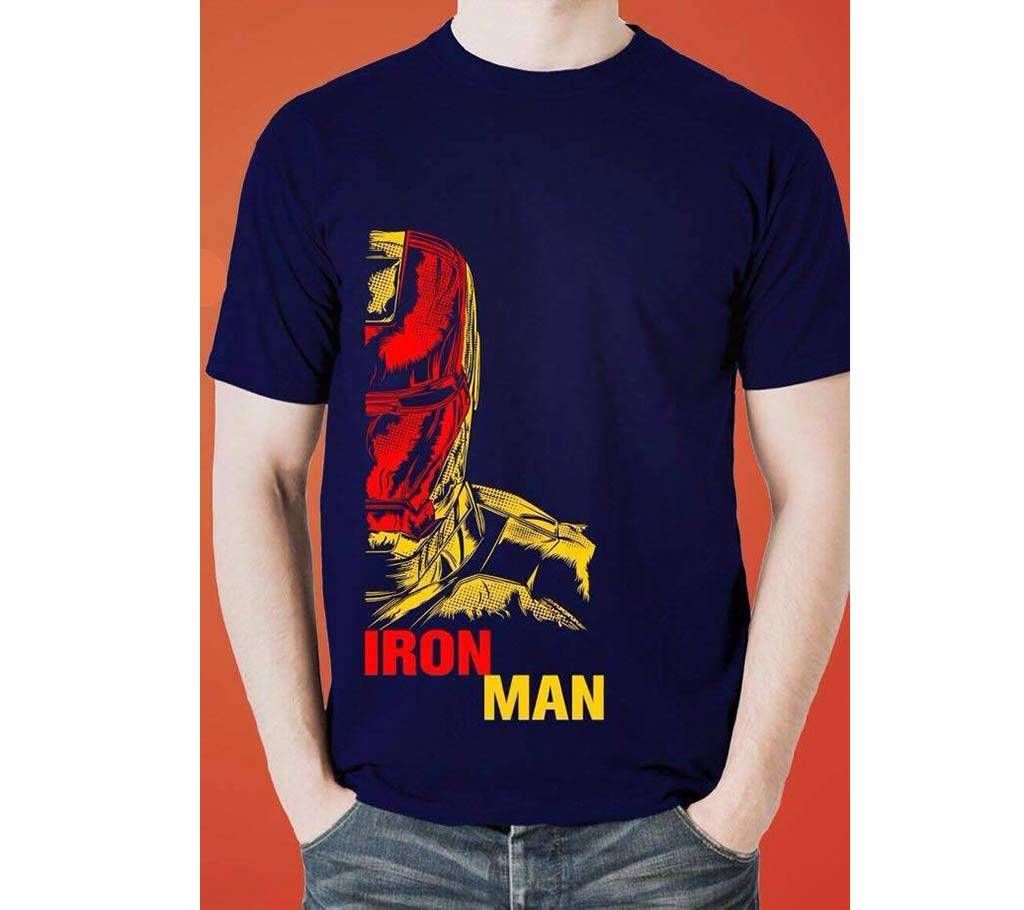 Iron Man Gents Half Sleeve Cotton T-shirt 
