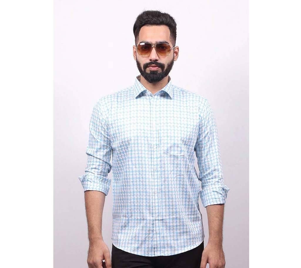 Full Sleeve Formal Ckeck Shirt for Men 
