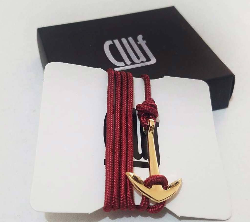Gold plated gents Anchor bracelet 