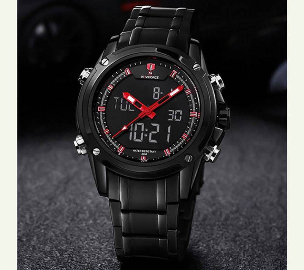 NAVIFORCE 9050 Full Steel Military Sport Watch - Copy
