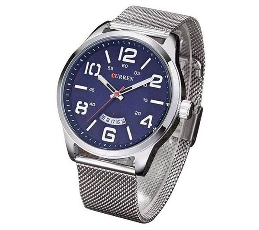 Curren Stainless Steel Analog Watch For Men 