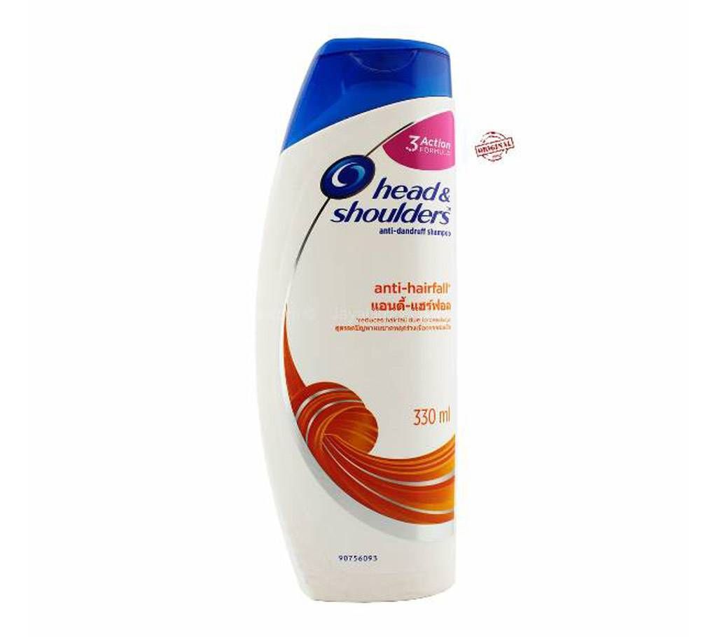 Head and Shoulders Anti Hair Fall Anti Dandruff Shampoo - 330ml
