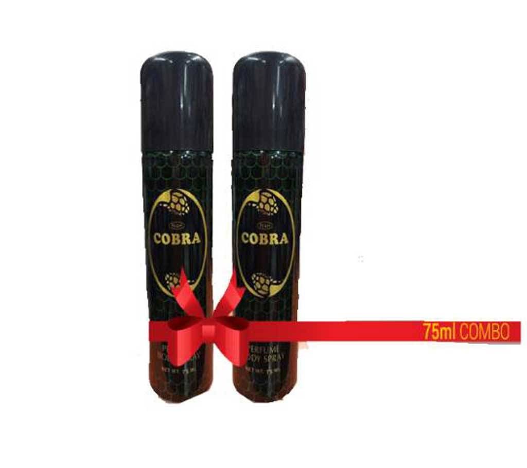 Cobra Body Spray Combo - 75 ml