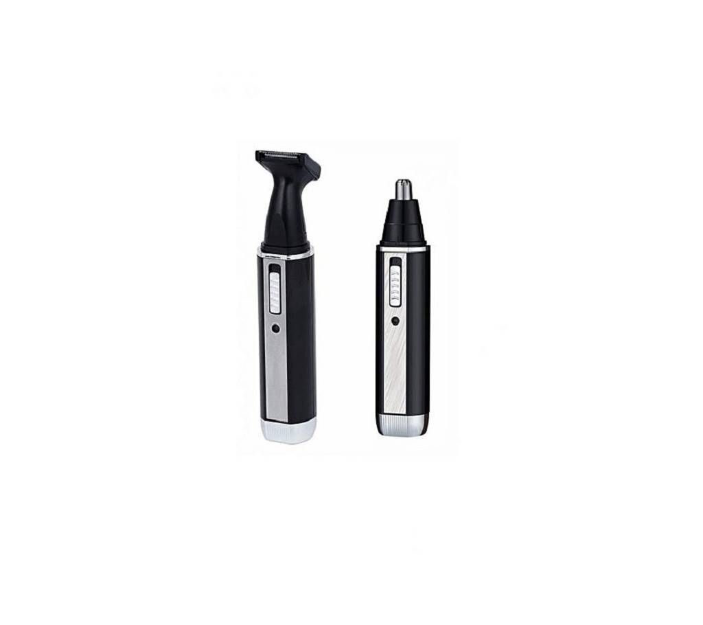 Kemei 2 In 1 Rechargeable Nose Trimmer - KM 6632 
