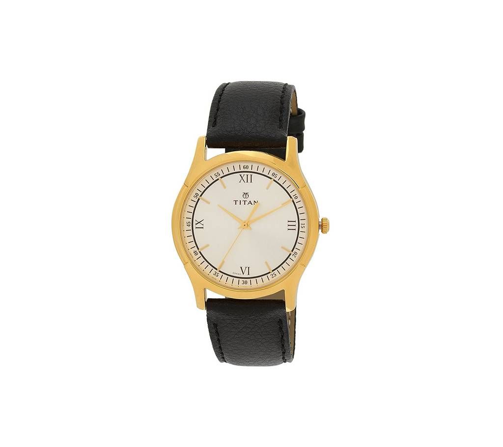 Titan Analog Multiclolor Dial Men's Watch - 1636YL01