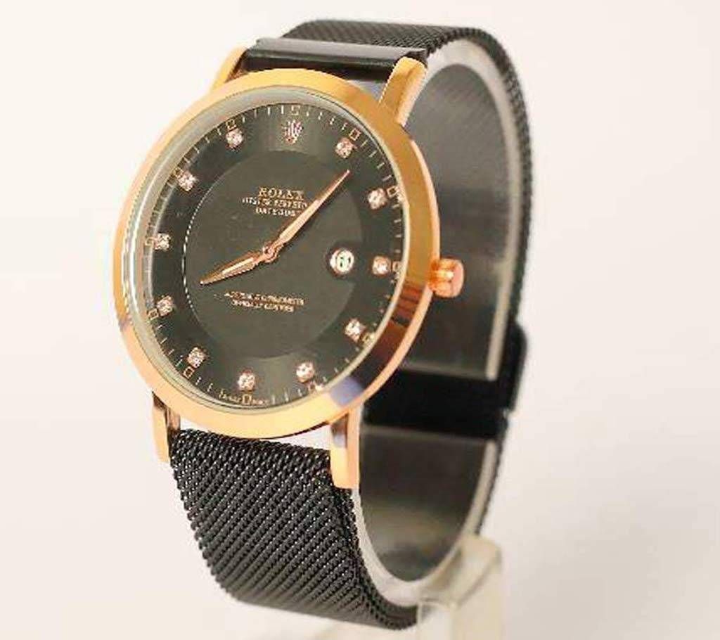 Rolex Magnet Belt Menz Wrist Watch - Copy
