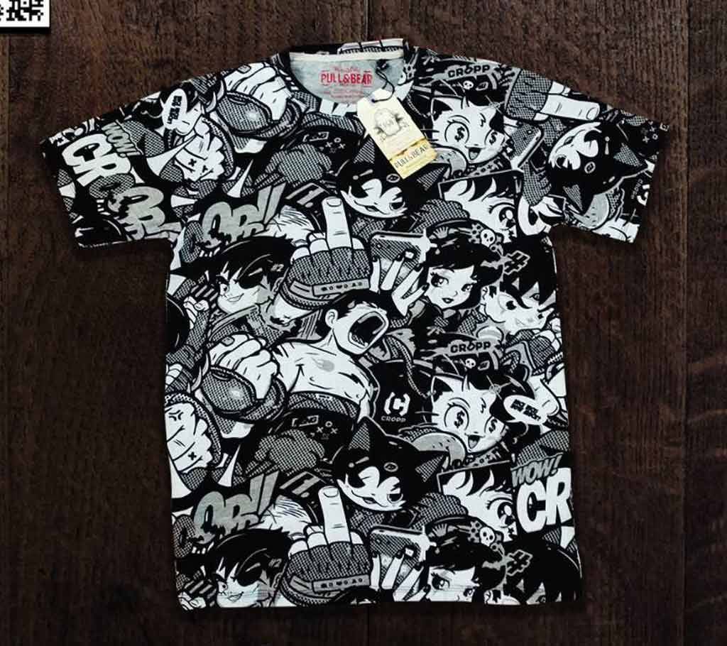 Pull & Bear Anime Summer Casual T-shirt (Copy)