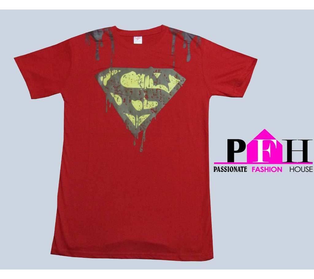 Superman Mens Half Sleeve Cotton T-Shirt