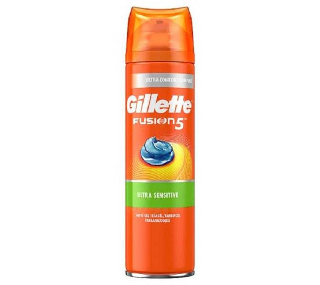 Gillette Fus5 Ultra Sensitive Shaving Gel UK