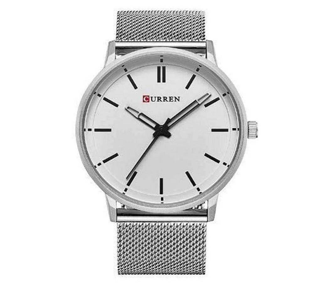 Curren Mens Wrist Watch White