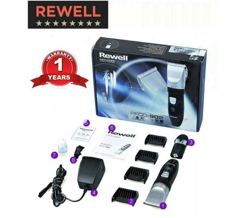 Rebel Rufcidi 902 Rechargeable Hair Clips