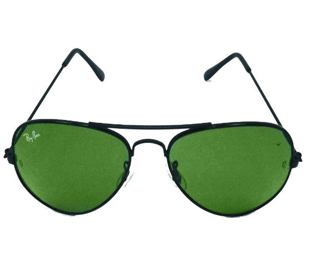 Green Lens Black Frame  RB Sunglass for Men