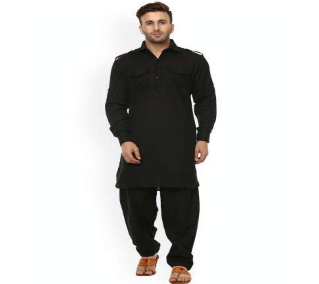 Black color Fashionable kabli for Man.