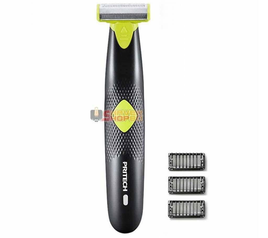 PR-2038 PRITECH BEARD TRIMMER RAZOR PROFESSIONAL HAIR CLIPPER FOR MEN