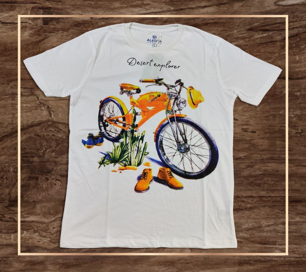 Desert explorer cotton t-shirt