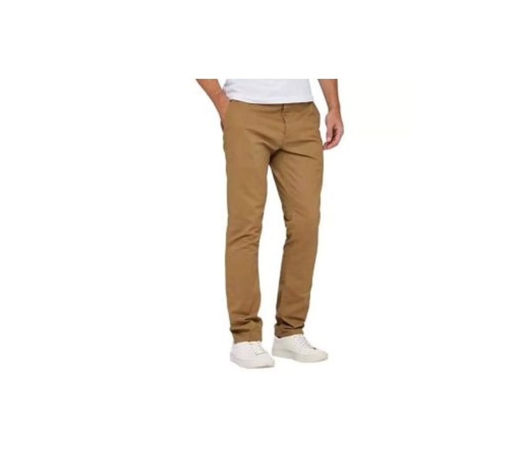 Twill Gaberdine Pant - Brown